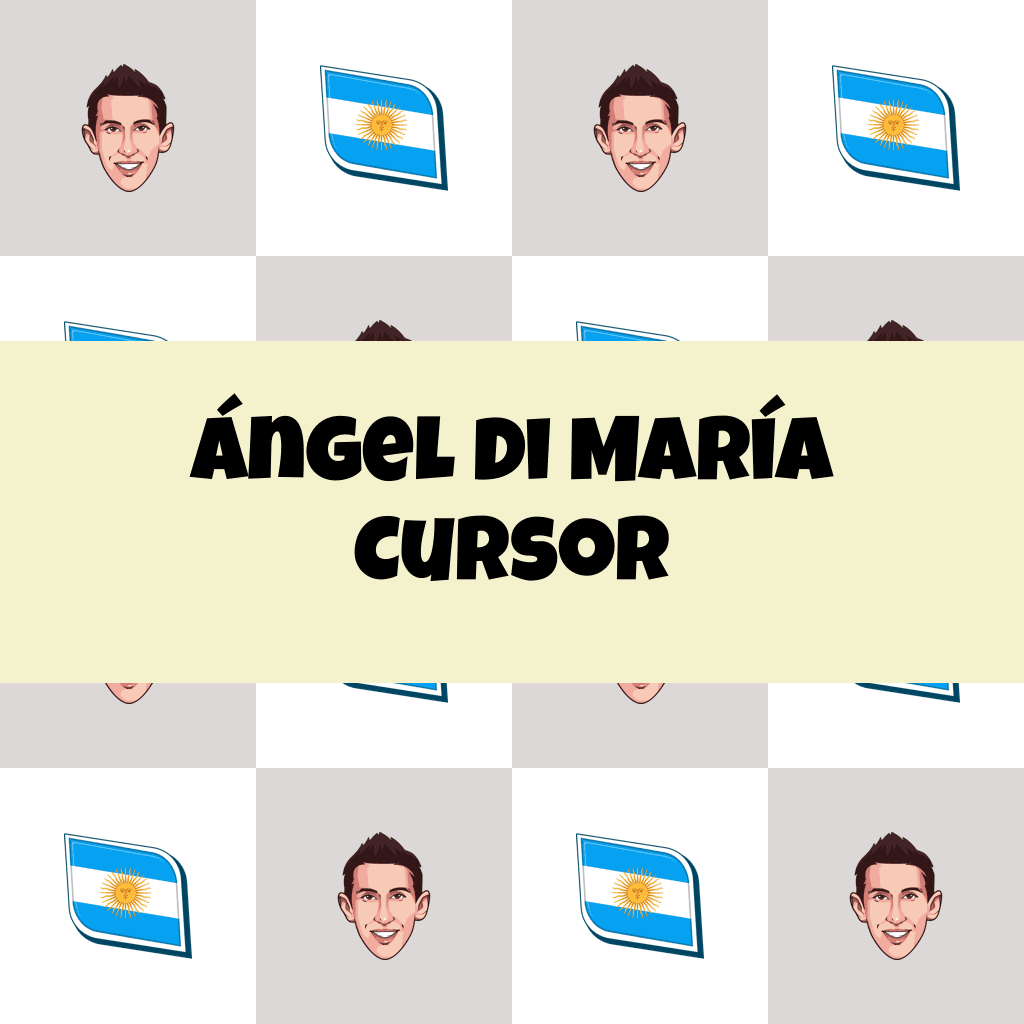 Preview Ángel Di María cursor custom cursor pack